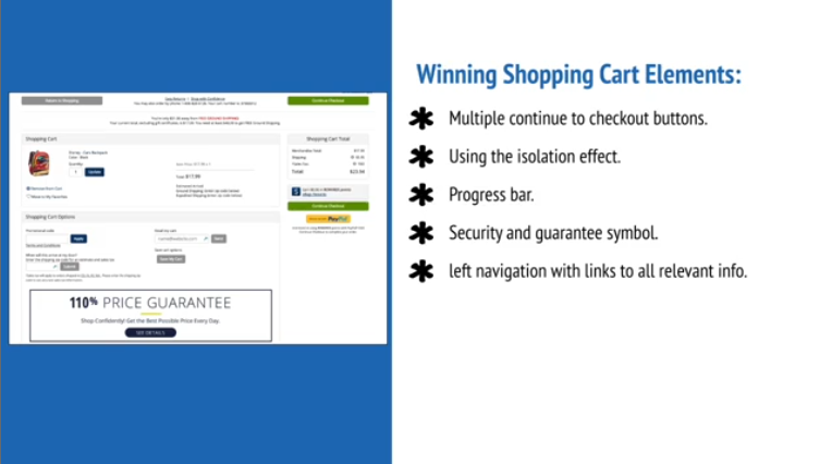 Ecommerce video course Video 7 – Shopping Cart Checkout